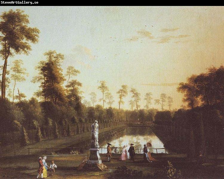 Jacob Philipp Hackert Parklandschaft mit Venusbassin im Berliner Tiergarten